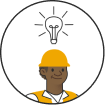 Illustration miner